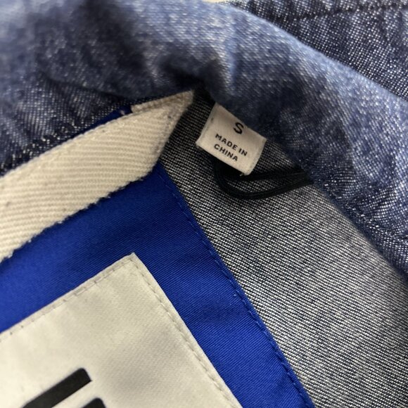 G Star Raw Men’s Small Button Up Denim Shirt DeniSetscale PM Overshirt Blue - Picture 8 of 10